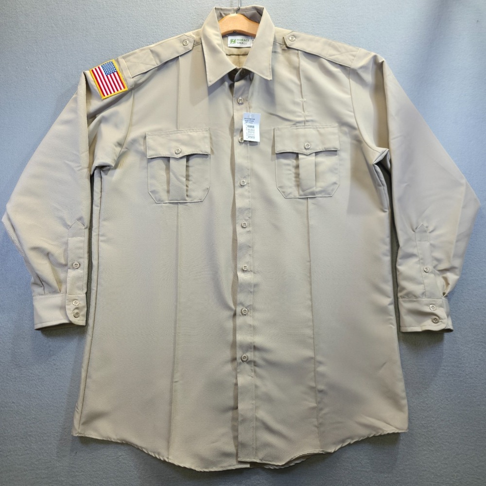 Horace Small‎ HS1148 Men's Sentry Plus Uniform Shirt Size 17.5/36